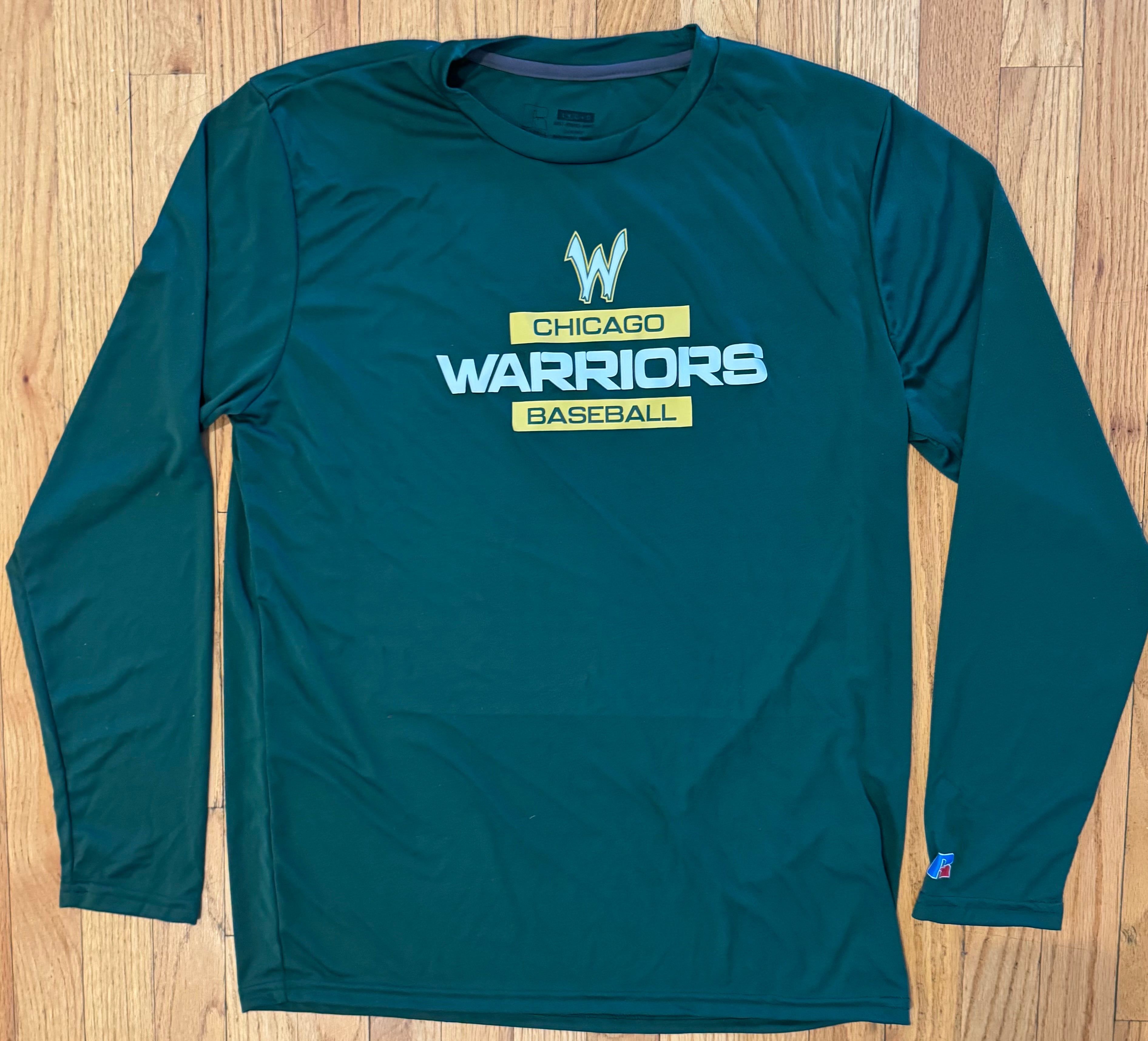 Warriors Green Long Sleeve