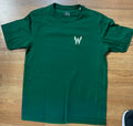 Warriors Green Cotton shirt with W graphic